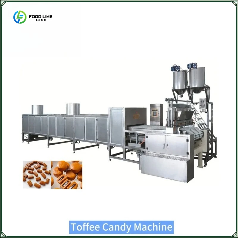 Toffee Soft Candy Production Line Complete Equipment for The Production of Gummies FL Customized