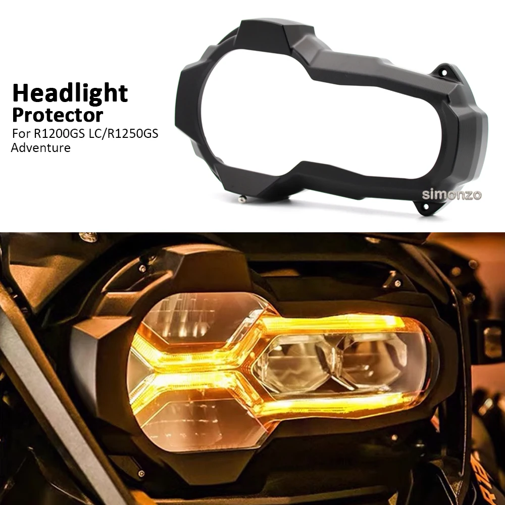 

New lampshade CNC Aluminum For BMW R1200GS R 1200 GS LC ADVENTUER R1250GS Adventure Motorcycle Headlight Cover Guard Protector