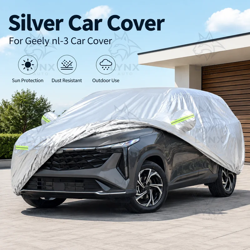 For Geely nl 3 Car Cover Full Exterior Protective Cover Sun Shade Dust Resistant Outdoor Use All Weather Protection Scratch Resi