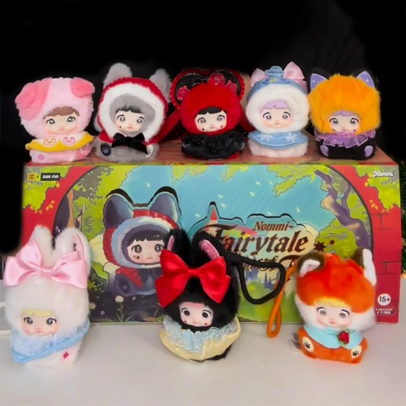 

Nommi Baby Fairytale Town Series Blind Box Nommi V11 Vinyl Plush Suprise Bag Kawaii Princess Anime Doll Mystery Box Pendant Toys