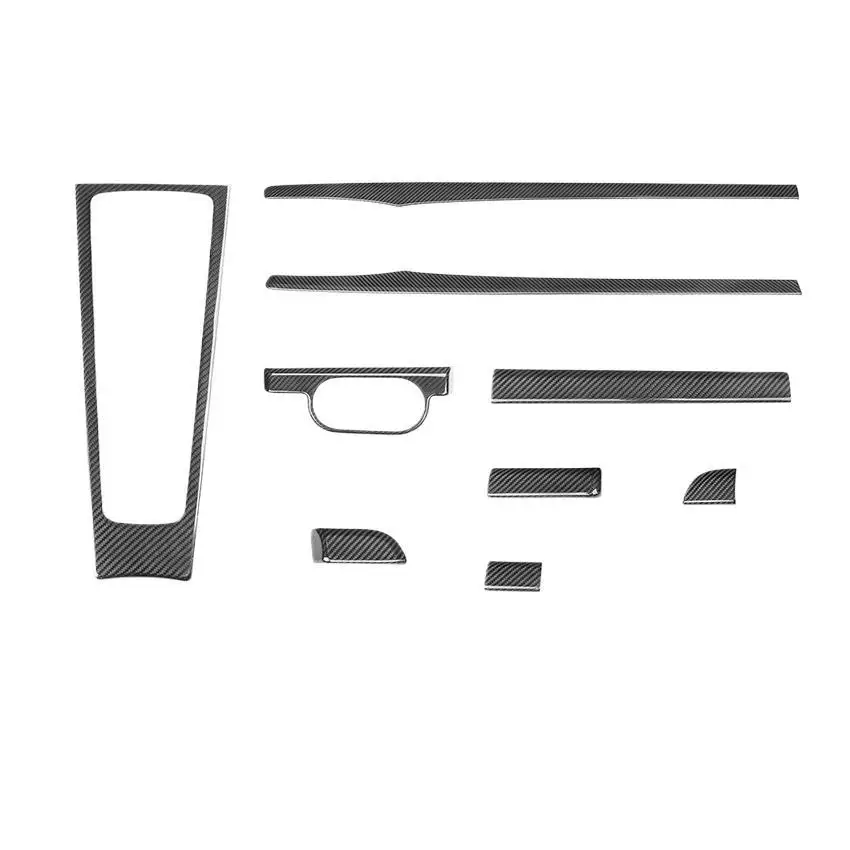 

Suitable for Porsche 17-22 718 modified carbon fiber central control instrument panel gear frame door interior supplies