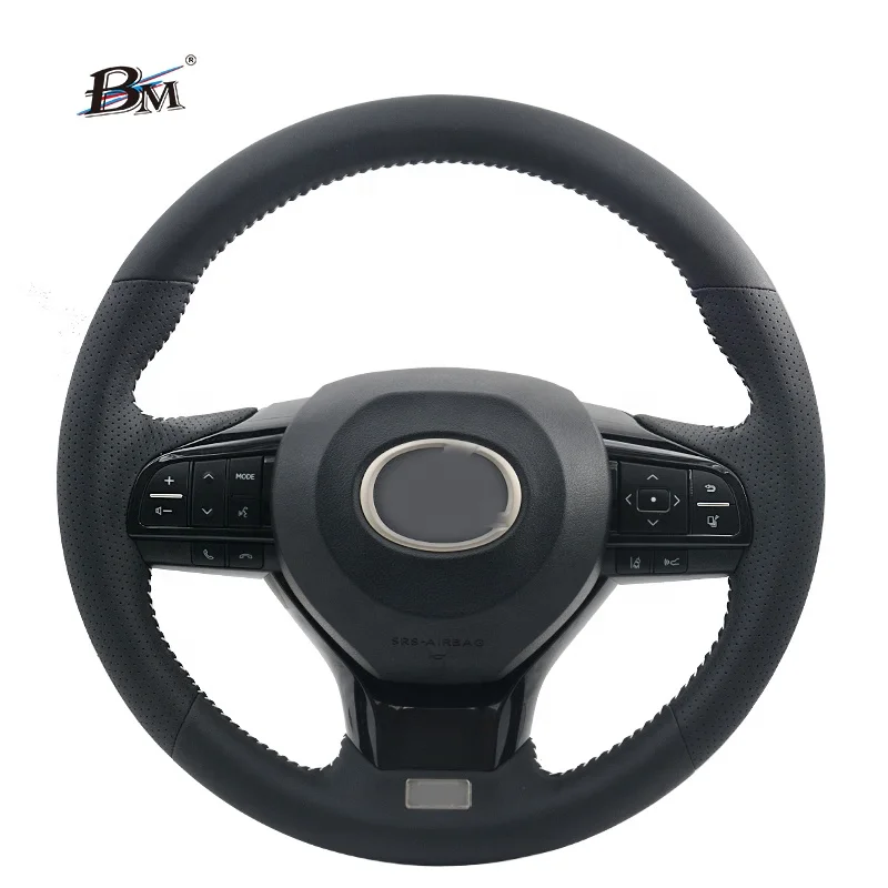 Best For Lexus GS 10 series RX 20 series LX570 201w ES 2015 2016 2017 2018 2019 2020 2021 Leather Sport Custom Steering Wheel