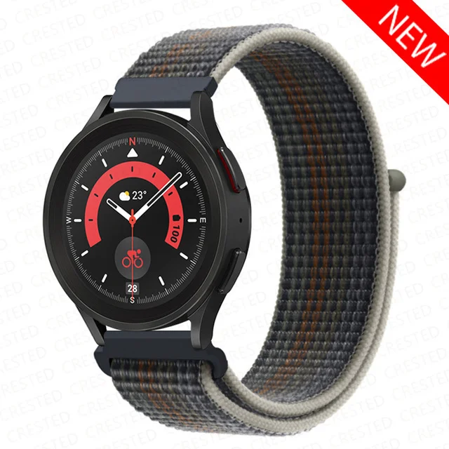 Nylon-Loop-Band für Samsung Galaxy Watch 6 4 7 Classic/5 Pro/Active 2/Gear S3 20 mm/22 mm Armband Huawei Watch GT 6 5 4 2e 3 Pro