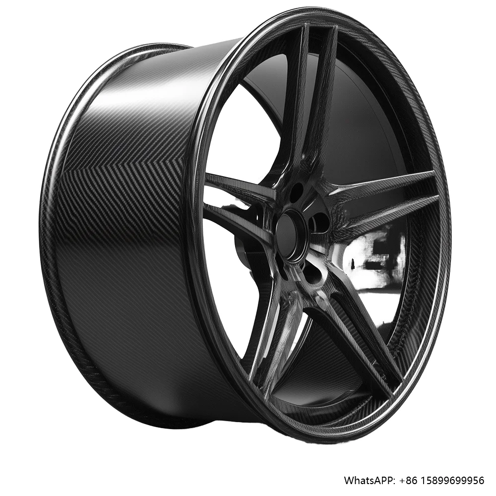 Custom High Quality Dry Carbon Fiber Car Wheel Hubs for  New Condition