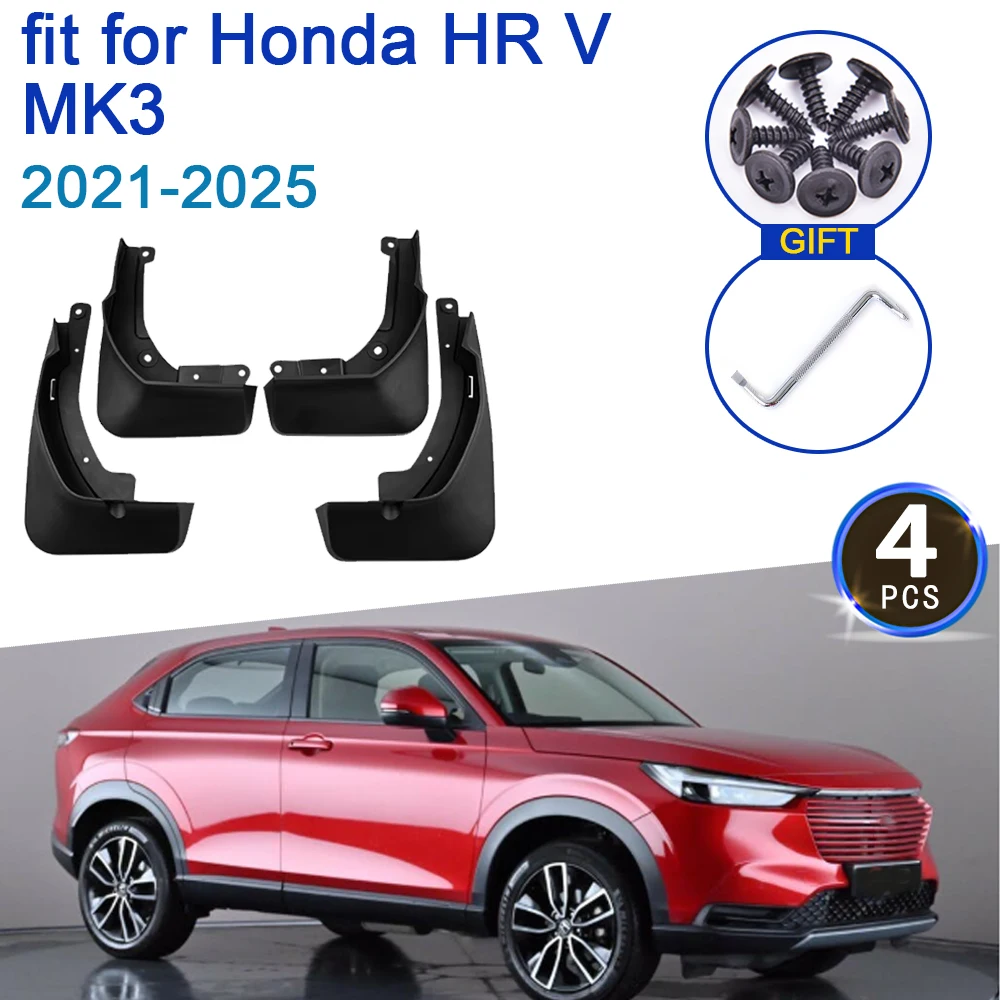 

For Honda HRV 2022 Accessories HR V MK3 2021 2023 2024 2025 MudFlaps Mudguards Splash Guards Fender Cars Parts Auto Accessories