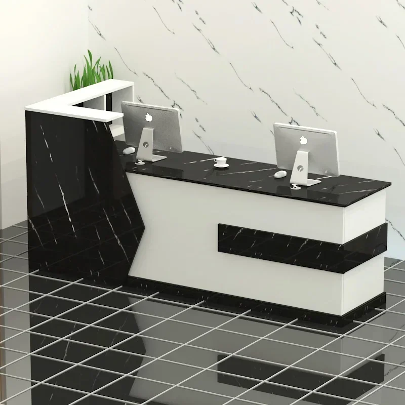 

Bar Modern Reception Desks Beauty Salon Reception Commercial Cashier Reception Desk Office Table Mostrador Garden Furniture