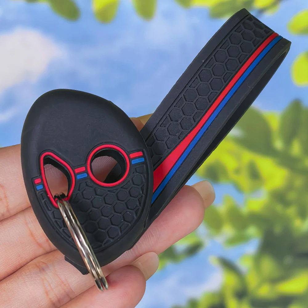 Key Cover With Keychain For BMW Gs 900 2025 R1250GS R1200GS C400gt F750GS F850GS K1600B K1600GT R1200RS R1200RT F900XR