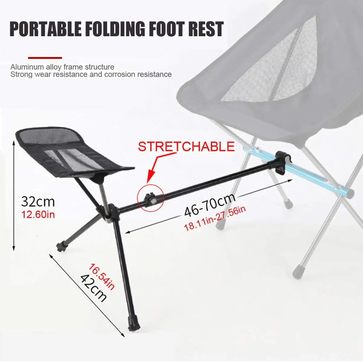 Portable Lightweight Heavy Duty Folding Outdoor Picnic Beach Travel Fishing Camping Chair Stool Backpacking Chairs Durable Chair