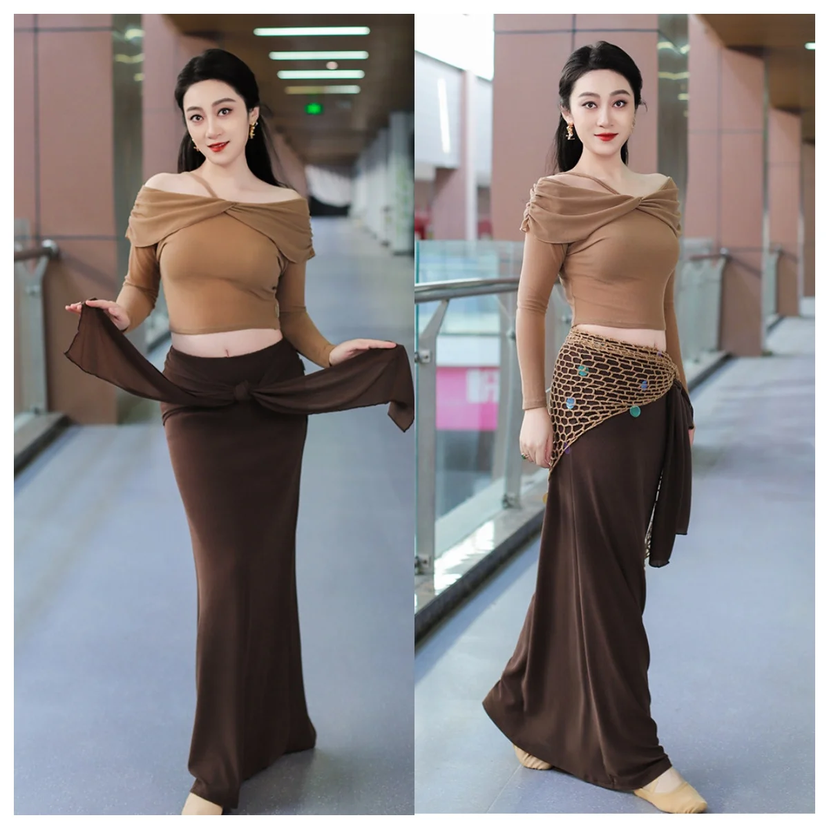 Women Belly Dance Professional Performance Costumes Advanced Sexy Temperament Competition Set Adult BellyDance Clothing