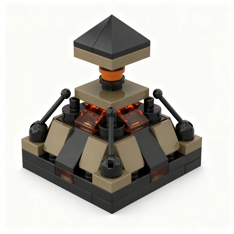 175-teiliges MOC-Spiel Deep Rock Galactic Rival Presence Modellbausatz Weihnachtsgeschenke Konstruktionsspielzeug DIY Kreative Idee