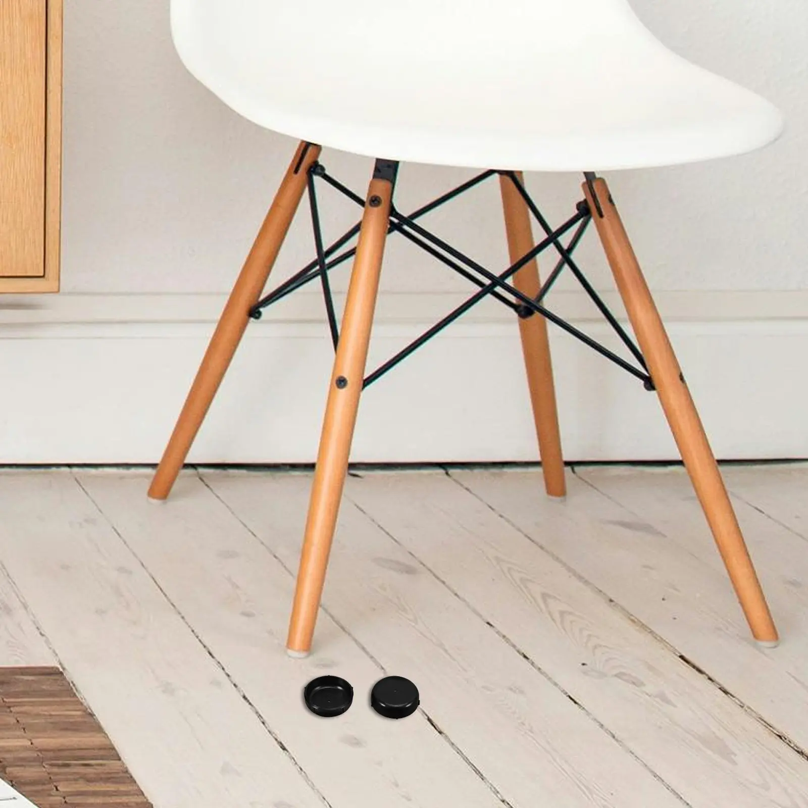 32Pcs Furniture Coaster Cups Strong Break-Resistant for Chairs Tables Desks Cabinets Prevent Scratching Noise