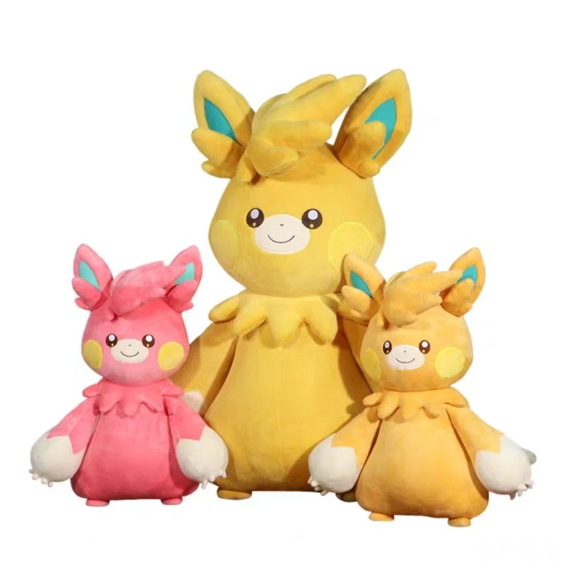 40 cm Pokemon Pawmot Grote Knuffels Anime Pop Leuke Kawaii Cartoon Pawmi Pokémon Gevulde Plushie Kussen Cadeau voor kinderen