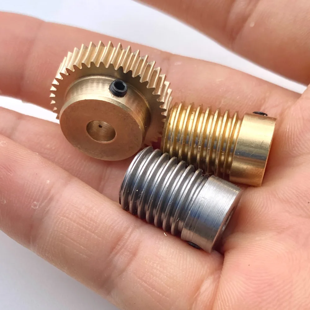 0.5M 1:20-1:100 Turbine Worm Gear 20/30/40/50/60/50/100 Teeth Precision Accessories