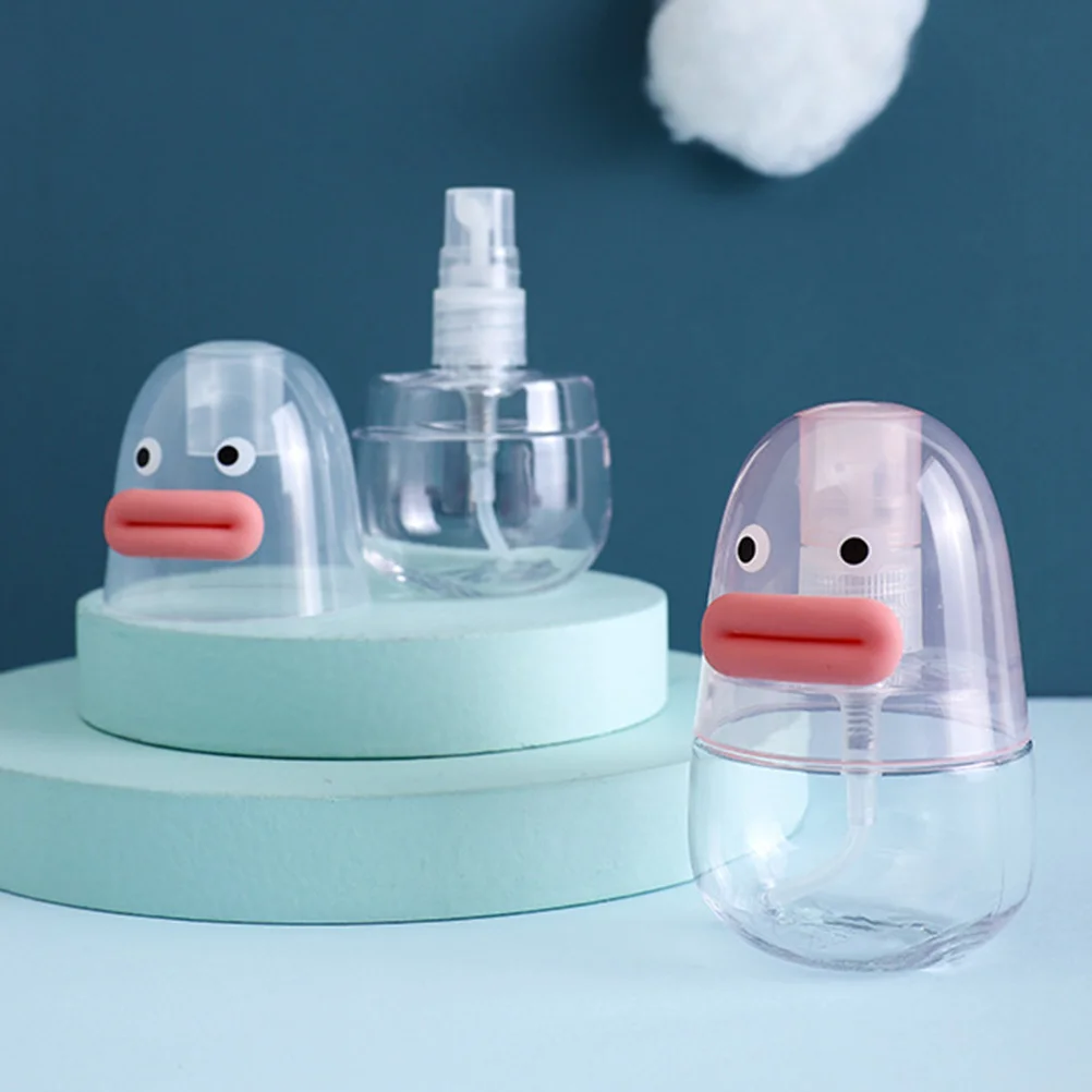 

2pcs Face Spray Bottle Travel Size Refillable Mini Toner Container Durable Lotion Dispenser for Hand Soap Shampoo Body Wash