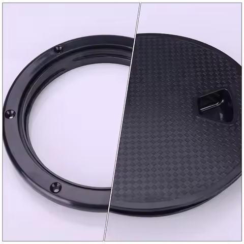 Plastic Kayak Hatch For Yacht Boat Deck Plate Marine Plastic Boat Hole Cover Checking Hole Cover Accessory