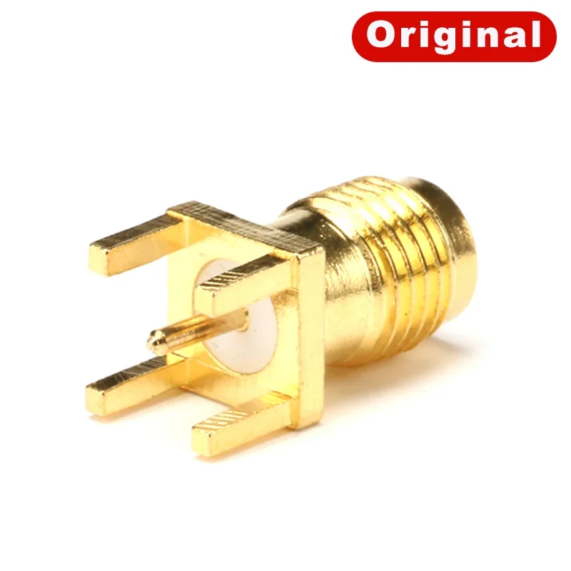 5pcs RF Connectors Coaxial Connectors SMA Str PCB Skt GZD  5-1814832-2  5-1814832-1