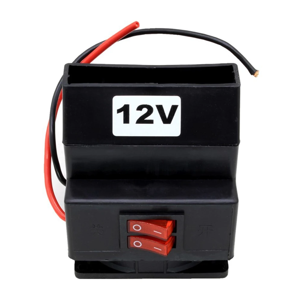 

12V/24V 200W Electric Car Heater Air Cooler Heating Fan Portable Window Demister Defroster Heating Fan Defogging Accessories