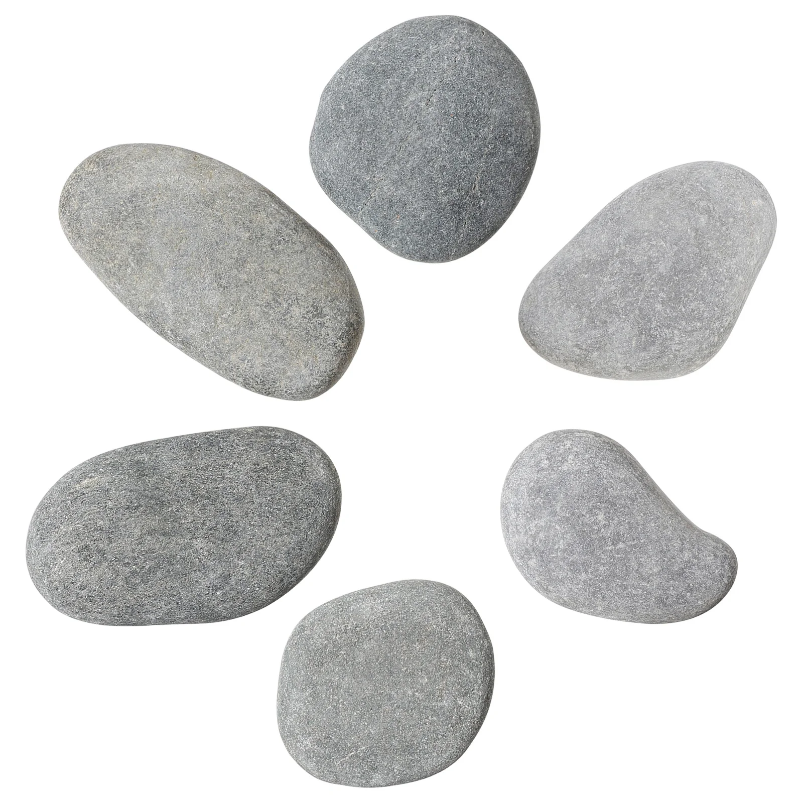 6 pezzi per bambini pittura fai da te rocce 5-9 cm ciottoli lisci per disegnare pietre artigianali perfette per progetti creativi ciottoli da spiaggia