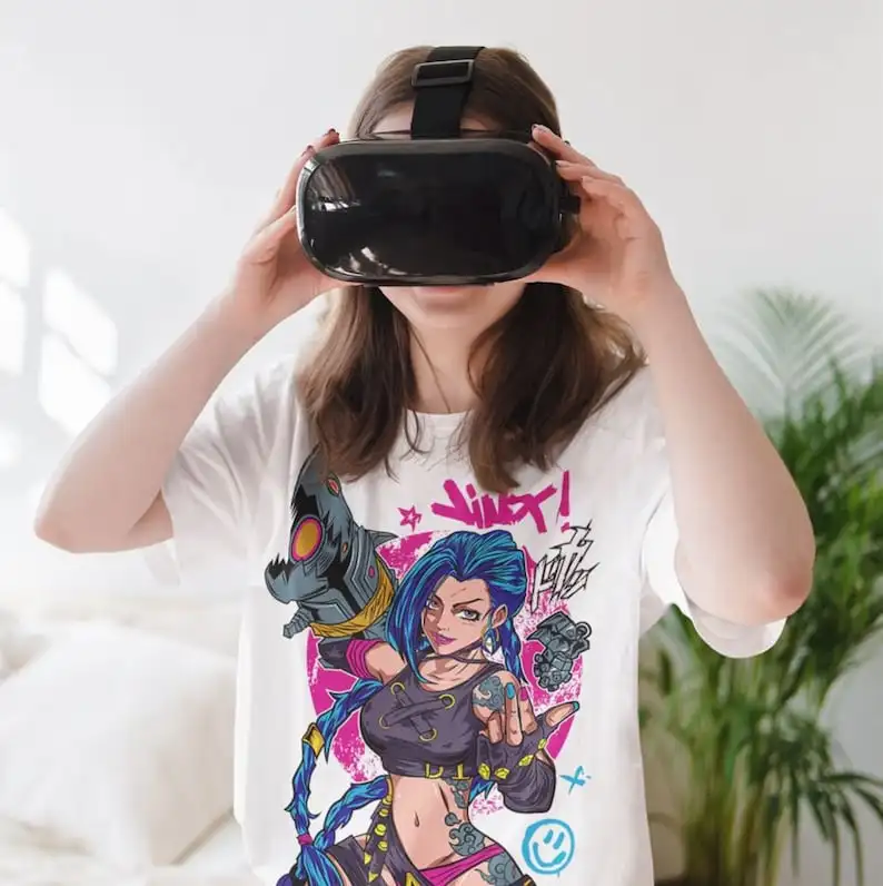 Unisex Arcane Jinx Art T-Shirt