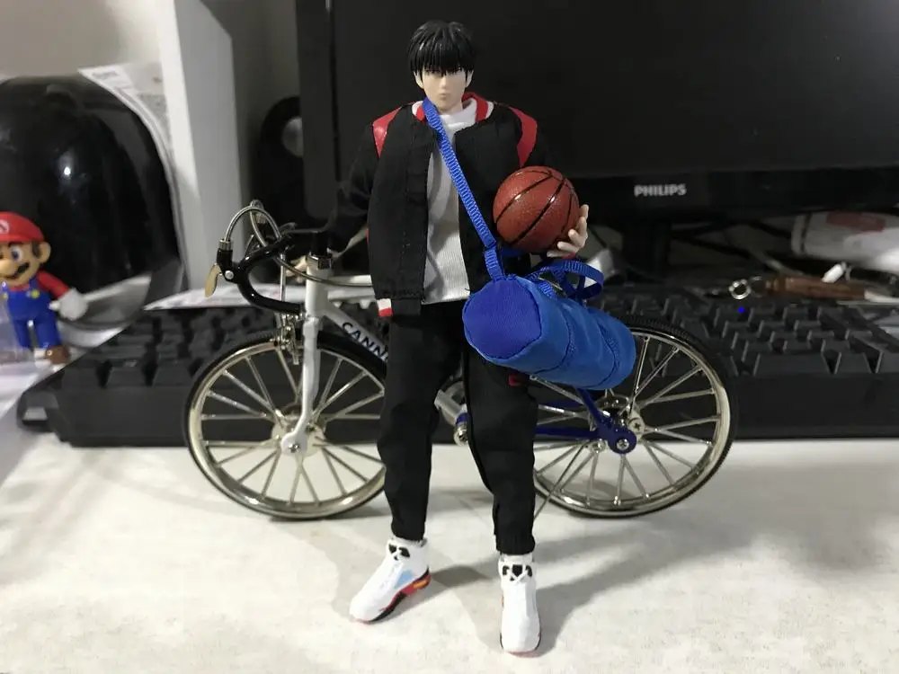 1/10 Ryonosuke Sendoh's Dedicated Bicycle - Alloy Replica Model Toy Compatible with Slam Dunk Figures