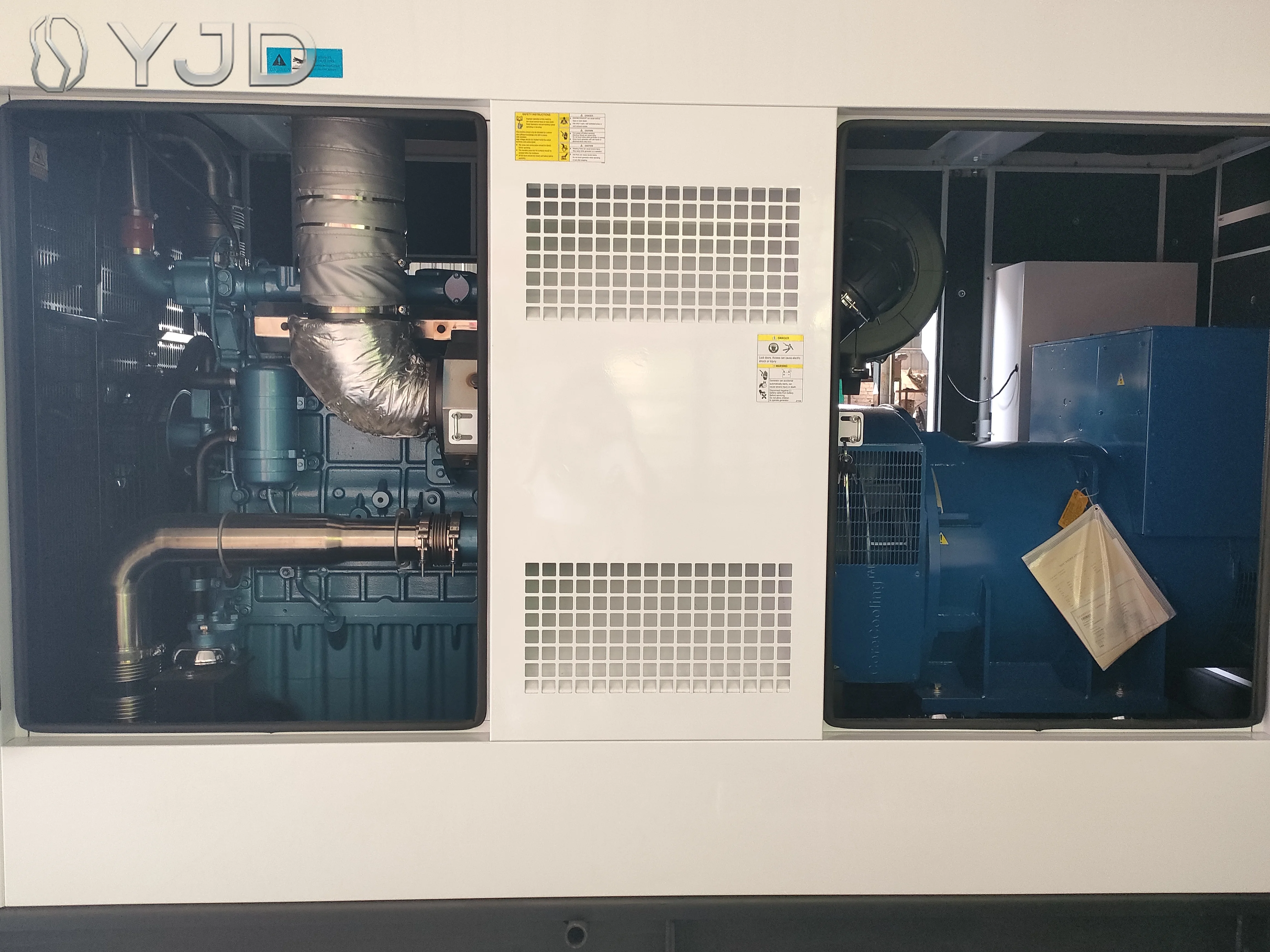 Generador Silencioso 800KW 1000KVA 1000KW 1MW 1250KVA 1500KVA Big Power Weichai Original Engine Soundproof for Network Station