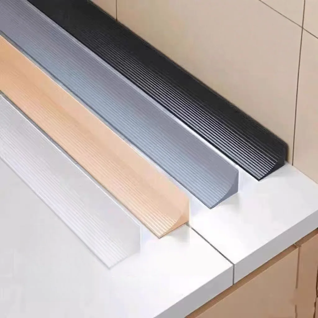 1PC 1/2M Silicone Water Barrier Bathroom Water Stopper Kitchen Countertop Bendable Retaining Strip Dry And Wet Separation