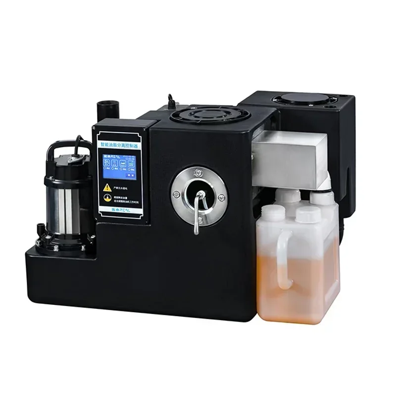 Easy Clean Electric Smart Grease Separator Oil Trap For Restaurant Kitchen 27 Oil Catch Tank Restaurant 220V 50hz /customized