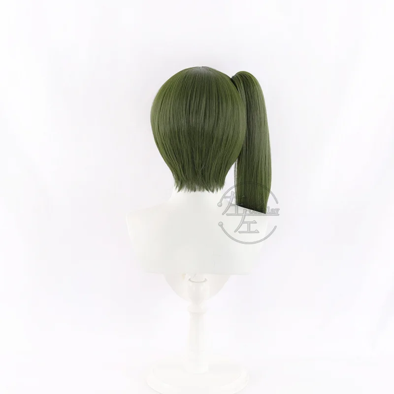 Ubel Wig Anime Frieren: Voorbij Het Einde Van De Reis Cosplay Pruik Ubel Cosplay Vrouwen Schattige Donkergroene Haarvrije Pruikpet