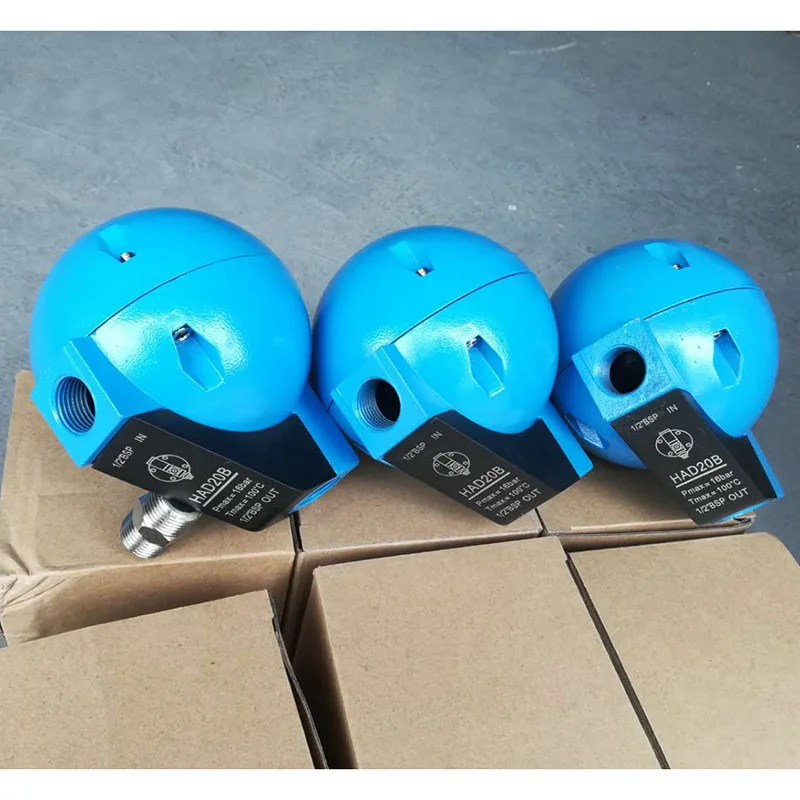 Compressed air automatic drain compressor cold dryer filter sewage drain gas storage tank spherical drain valve