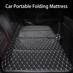 Cama de viaje para coche Sedan Suv, asiento trasero, colchón engrosado, portátil, colchón para dormir