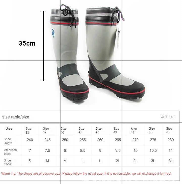 Men's fishing shoes with nail soles, anti-slip and waterproof, specially designed for fishing pant boots  hunting boots