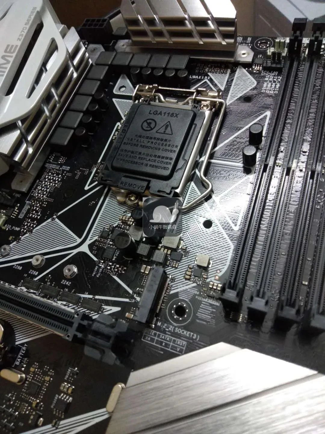 

For ASUS Z370-A e-sports master series main board luxury e-sports main board 1151 pins support 8th generation 9th generation CPU