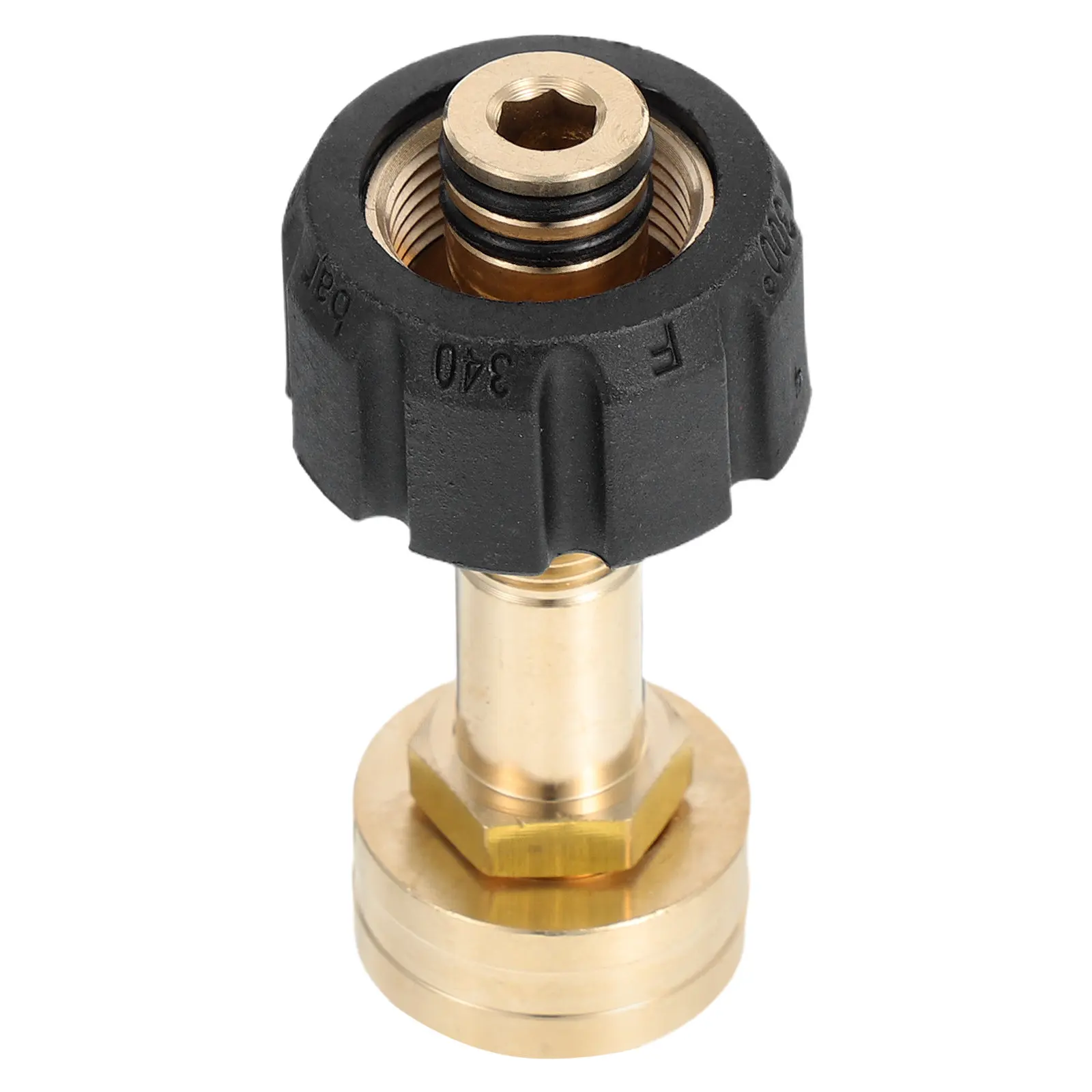 Garden Hose Adapter Female to Female Connector Quick Connection Copper Fittings Water Pipe Joints Hose Repair Flexible Structure