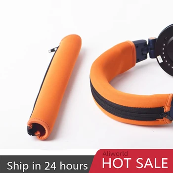 오디오 테크니카 ATH MSR7 M50X M40X M30 M20X 헤드 빔 용 지퍼 헤드폰 보호대 슬리브 쿠션 패드 헤드 밴드 고품질