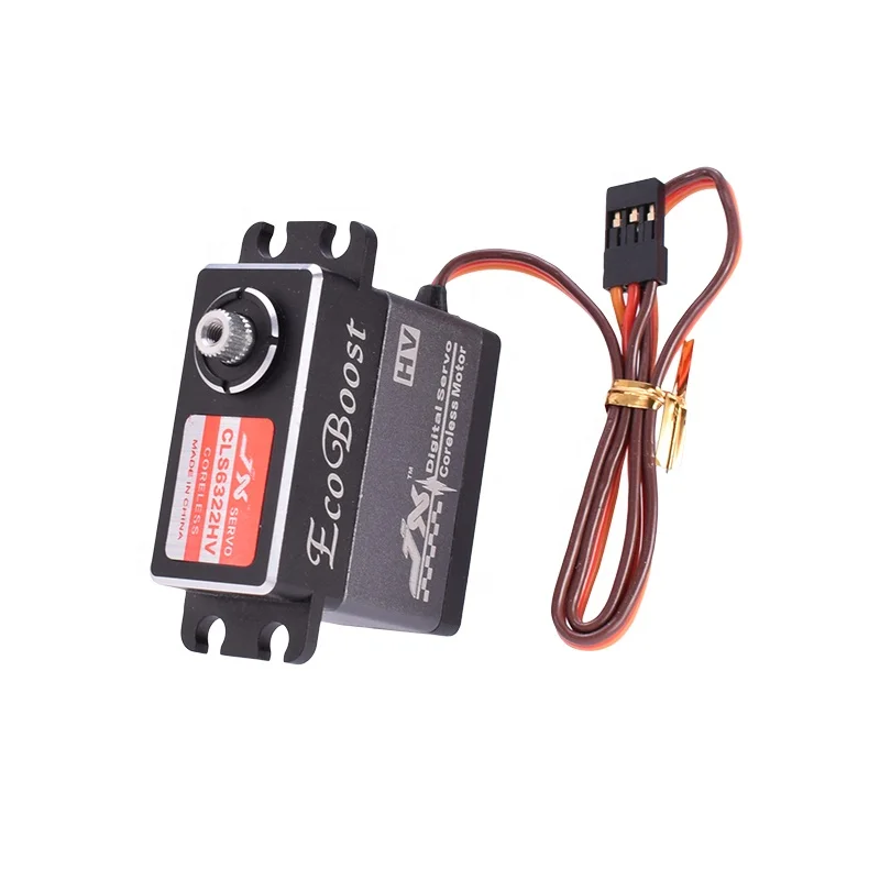 

JX Servo CLS6322HV 22KG Высоковольтный цифровой серводвигатель без сердечника для радиоуправляемого вертолета