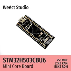 WeAct-Placa de demostración de núcleo STM32H503CBU6, STM32H503CB, STM32H503, STM32H5, STM32