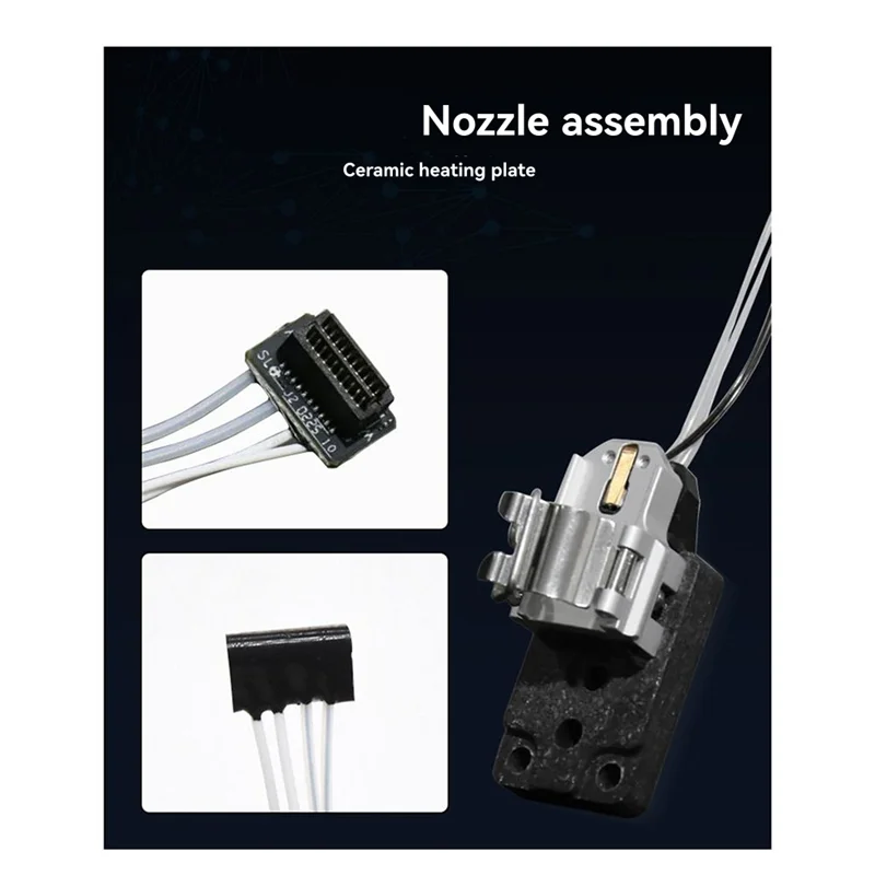 

Настоятельно рекомендуется для Bambu Lab A1/A1 Mini для 3D-принтера Hotend, нагревательный блок, запасные части, компонент