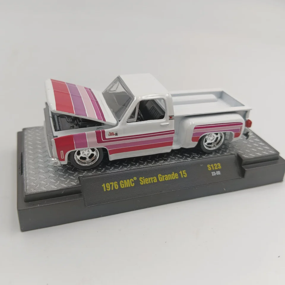 Máquinas m2 1/64 1976 gmc sierra grande 15 escolha modelo de carro