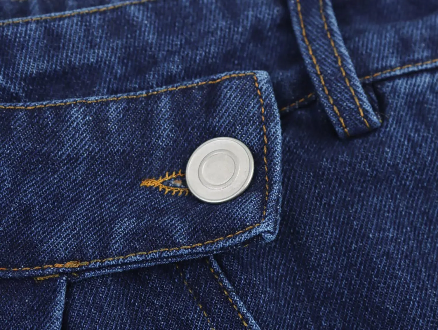 ​ ​ Vintage denim jeans met wijde pijpen voor dames, stretch, comfortpasvorm, hoge taille, broek met rechte pijpen, casual woon-werkverkeer, effen kleur broek