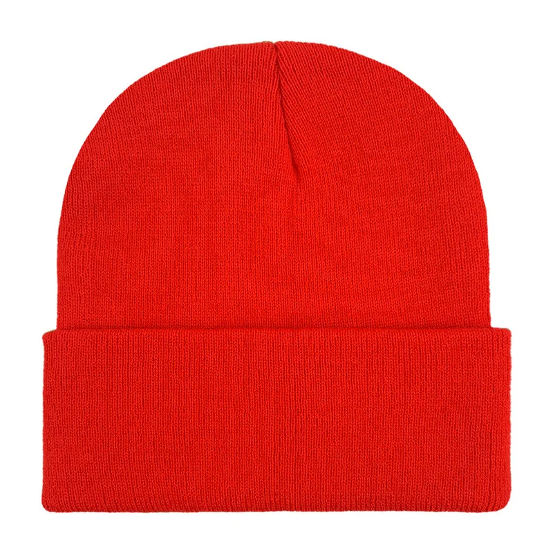 Angepasst Gedruckt Logo Männer Warm Halten Bördeln Kalte Hüte Frauen Outdoor-Mode Vielseitig Einfarbig Einfache Gestrickte Kappen – Detail 17