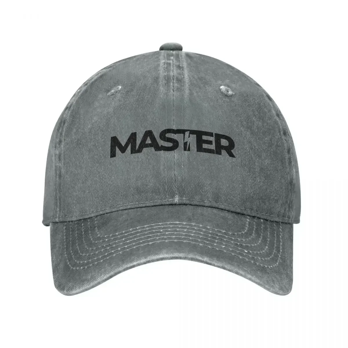 New Master, Art Word Casual Baseball Cap Adjustable Snapback Hats For Women Men Sunscreen Hat