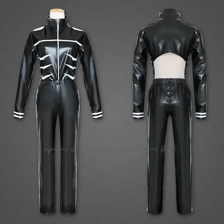 OKE EKI KEN-Costume de Cosplay pour Homme, Sweat à Capuche, Veste, Pantalon, Short, Ensemble Complet, Tenues, Uniformes, Masques, Bande Dessinée, Accessoires Imbibés