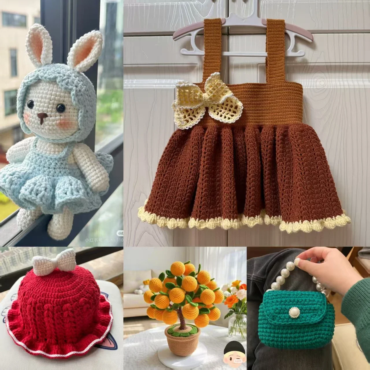 20 Bälle 4-fädiges Milchbaumwoll-Strickgarn DIY Handgemachtes Häkel- und Strickmaterial Häkelpuppen Blumen Handarbeiten Wollgarn
