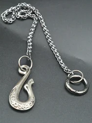 Dark Gothic Punk Trousers Jeans Wallet Chain Keychain phoenix belt hook Buckle Clips Round spring Snap carabiner