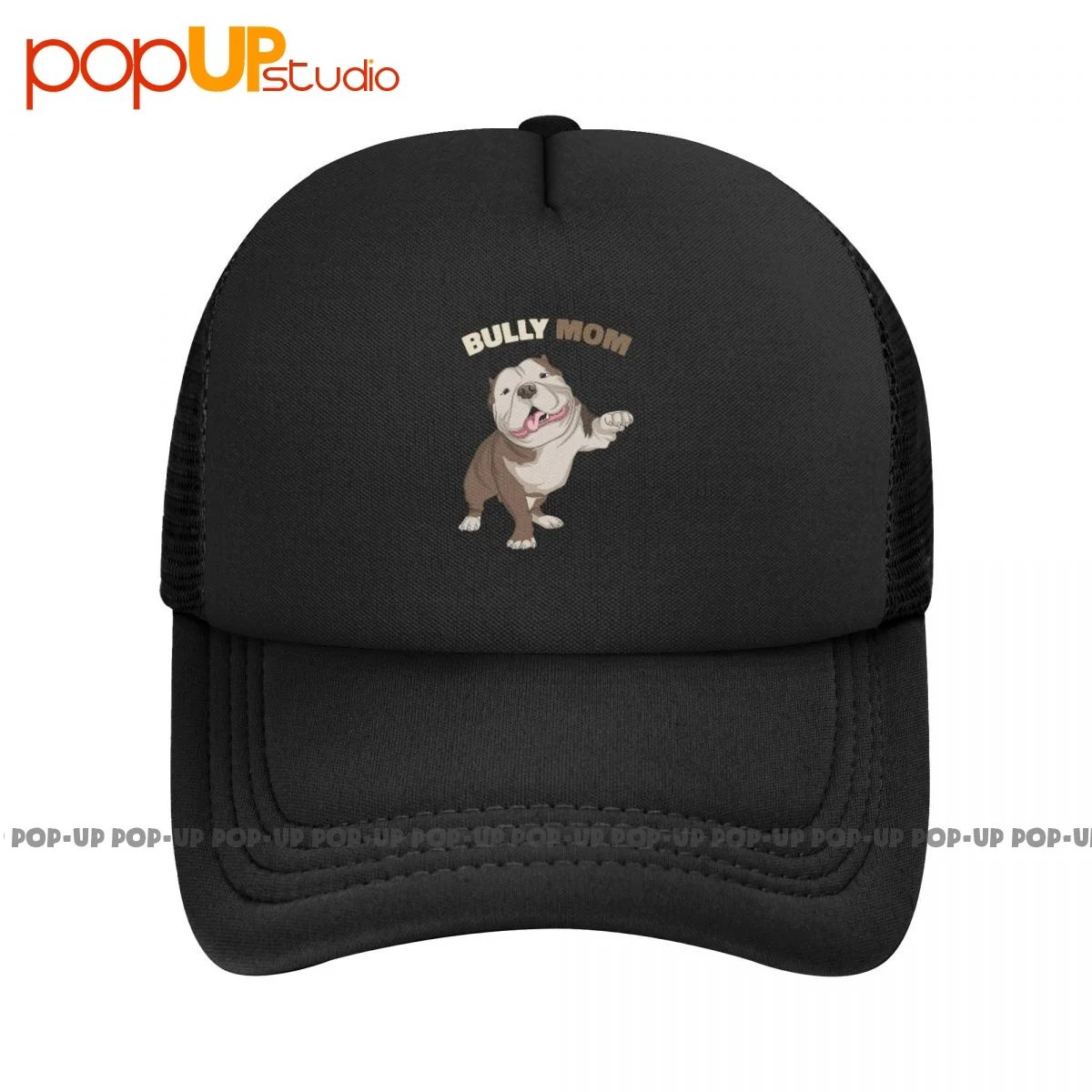 American Bully Mom Funny Dog Mama Mother'S Day Baseball Cap Breathable Hats