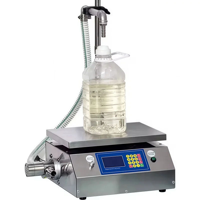 

Top CSY L30 2025 Desktop Weighing Filler Magnetic Drive Pump Automatic Bottling Equipment Liquid Packing
