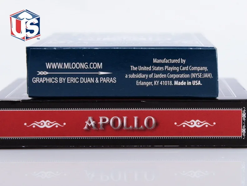 Bicycle Apollo Playing Cards Blue/Red USPCC Deck Card Games Hobby & Collectibles Magicians Prop Accessory