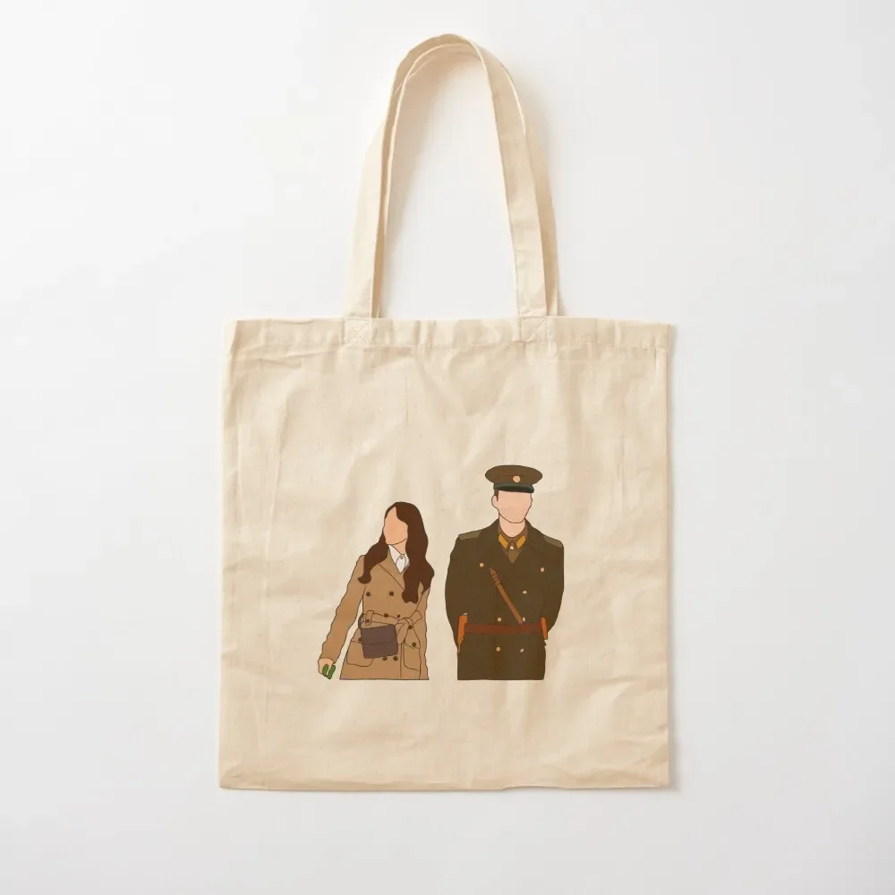 CRASH LANDING ON YOU Tote Bag shopper bag women tote bag men eco pack Lady