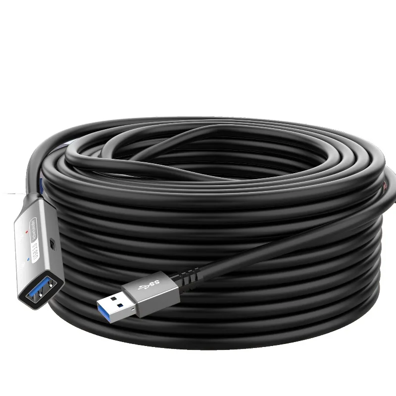 Active USB 3.0 Extension Cable 5M Male To Female 3.0 Extension Cord with Booster Type C USB C To USB 3.0 Active Cable 5M