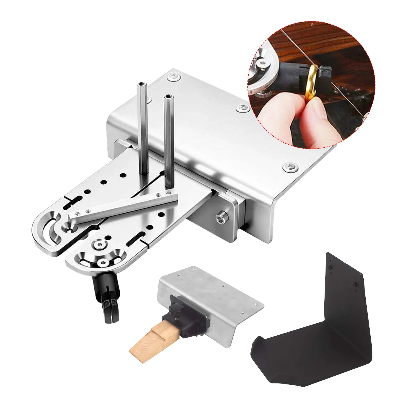 Jewelry Making Workbench Clamp Goldsmith Bench Pin Set Metal Filing Polishing Holding Tool Kit for Jewelry Craft DIY Work